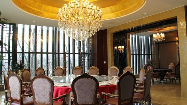 Moksan Qinyuan Conference Resort Hotel Chengdu Restaurant billede